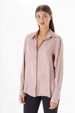 GLOSSY SHIRT VISCOSE 